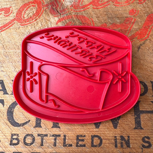 【USA vintage】TUPPERWARE Cookie Cutter birthday cake