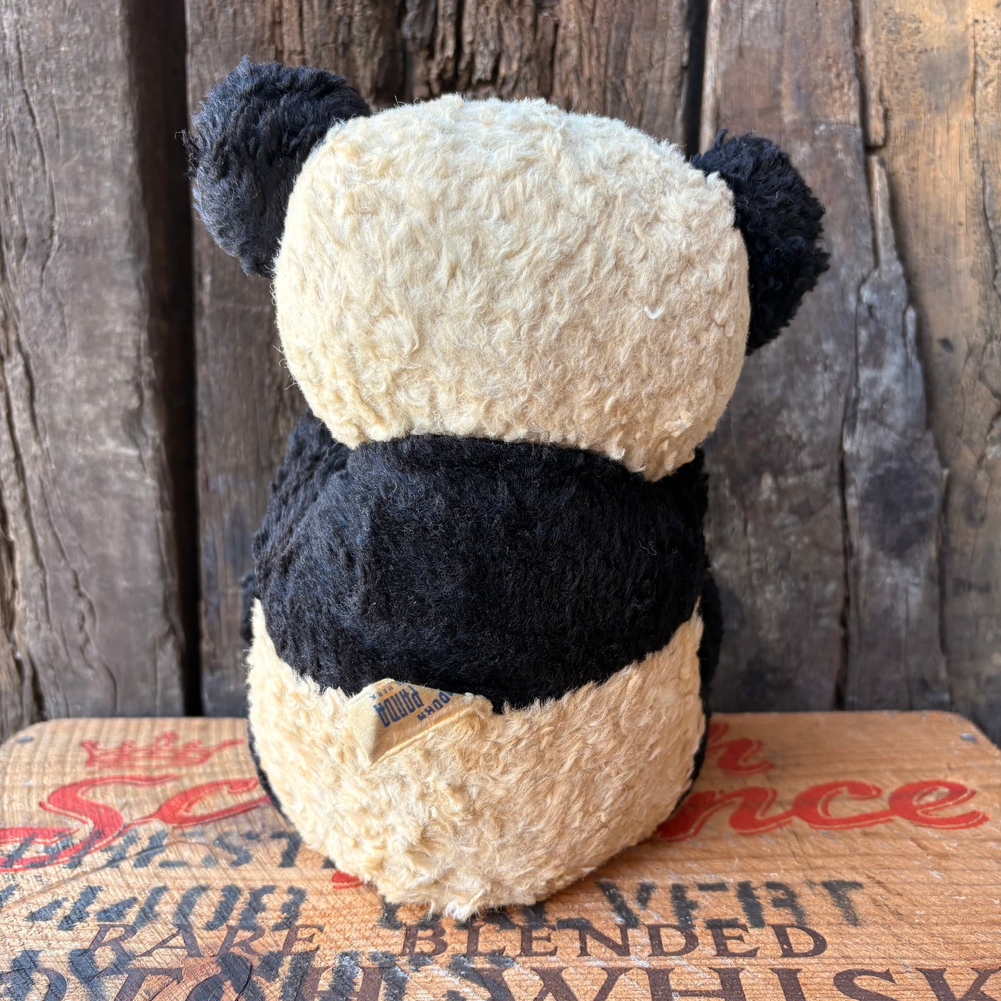 【1950s USA vintage】Knickerbocker Panda Plush
