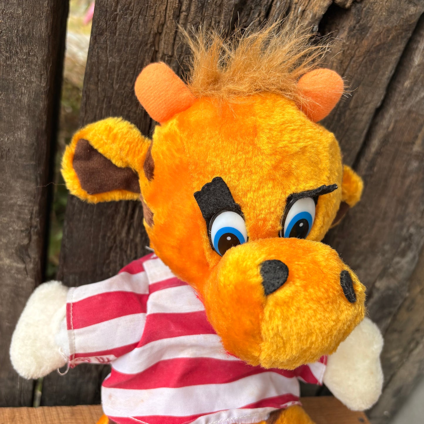 【USA vintage】KUDDLE ME TOYS Giraffe Plush Doll