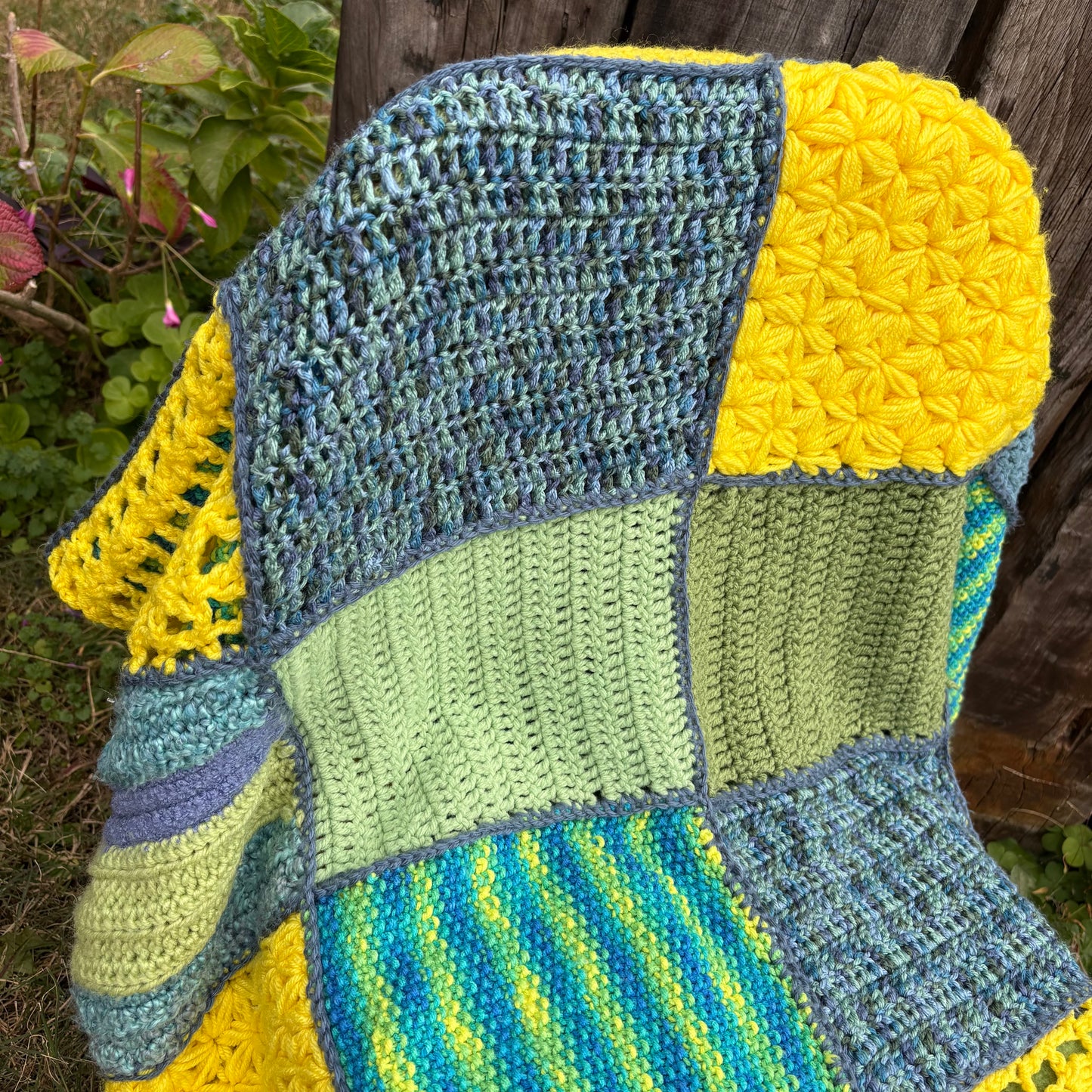 【 USA vintage】granny blanket