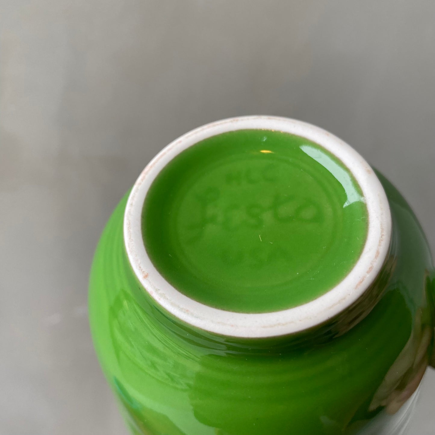 【USA vintage】FIESTA マグカップ グリーン