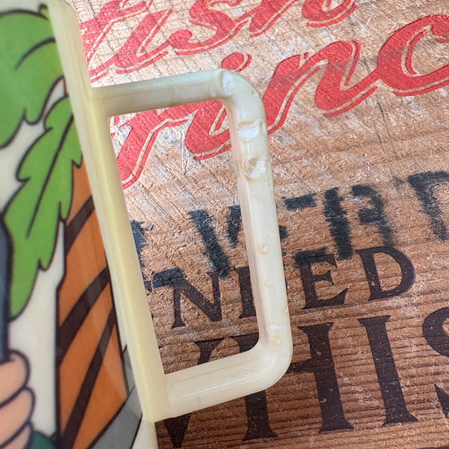 【1980s USA vintage】The Flintstones Vitamins Promotional Plastic Mug