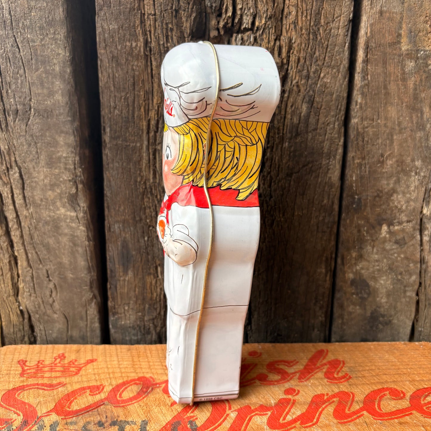 【1998 USA】 Campbell’s Soup Kids Chef Tin Container