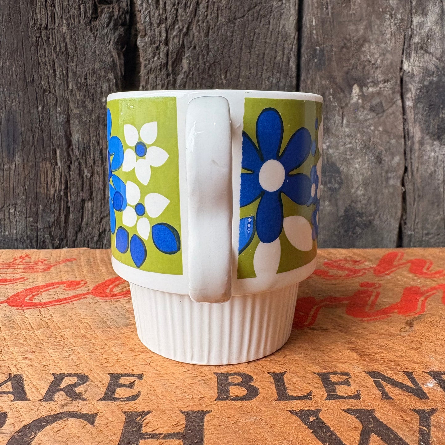 【1970s JAPAN vintage】stacking mugcup