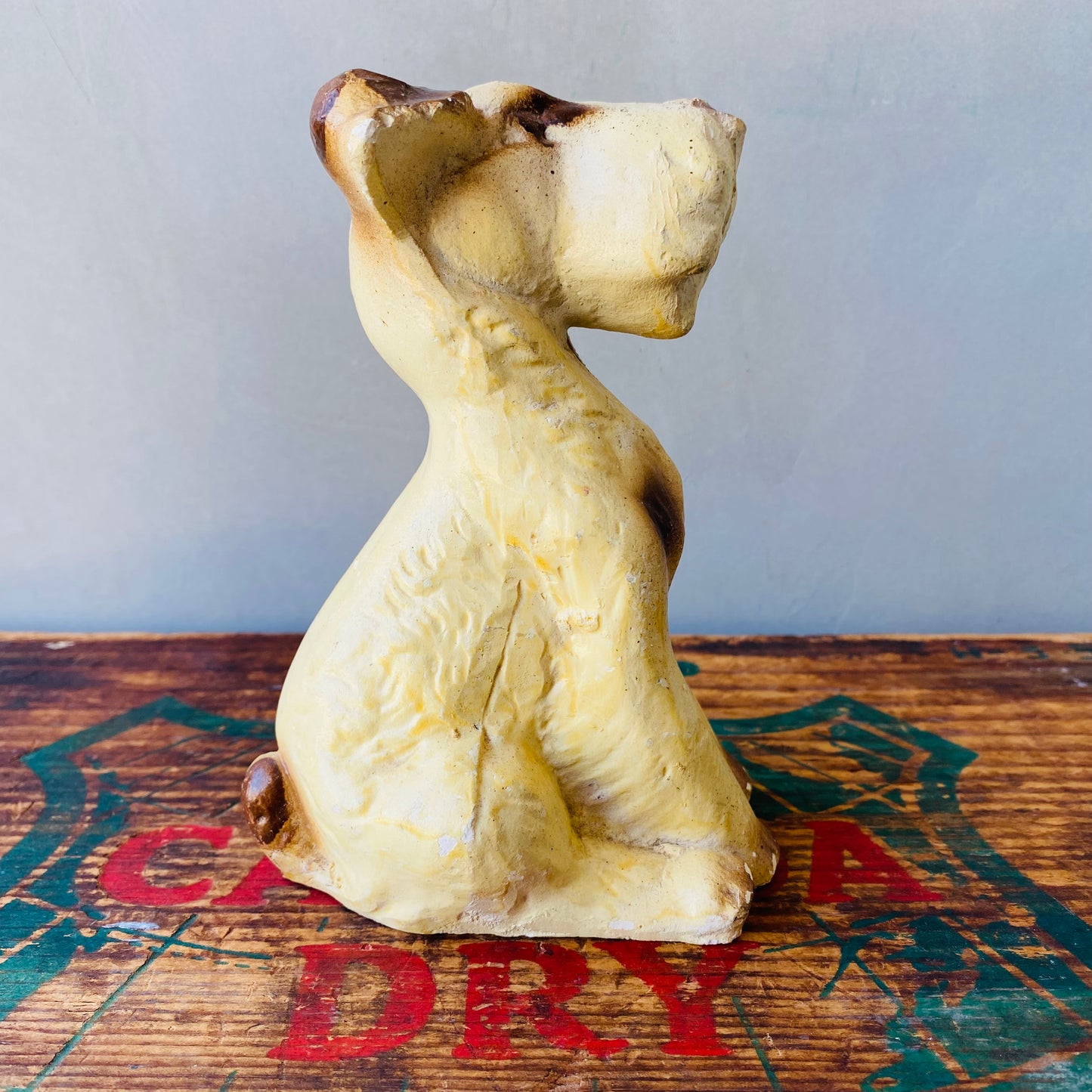 【USA vintage】terrier dog figure