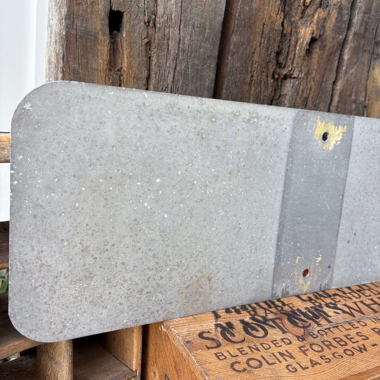 【USA vintage】 “SCHOOL” Road Sign