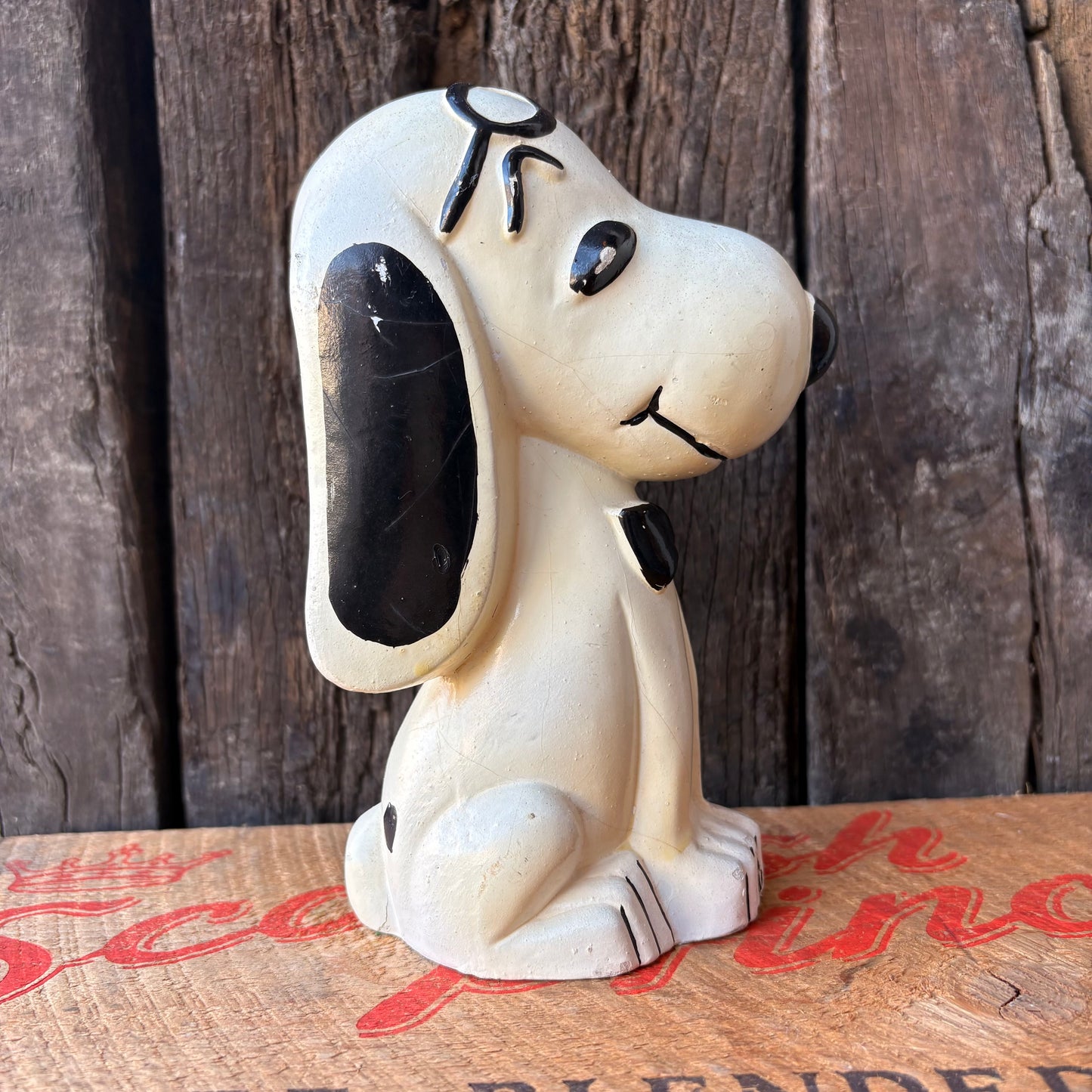 【1960s USA vintage】SNOOPY Coin Bank