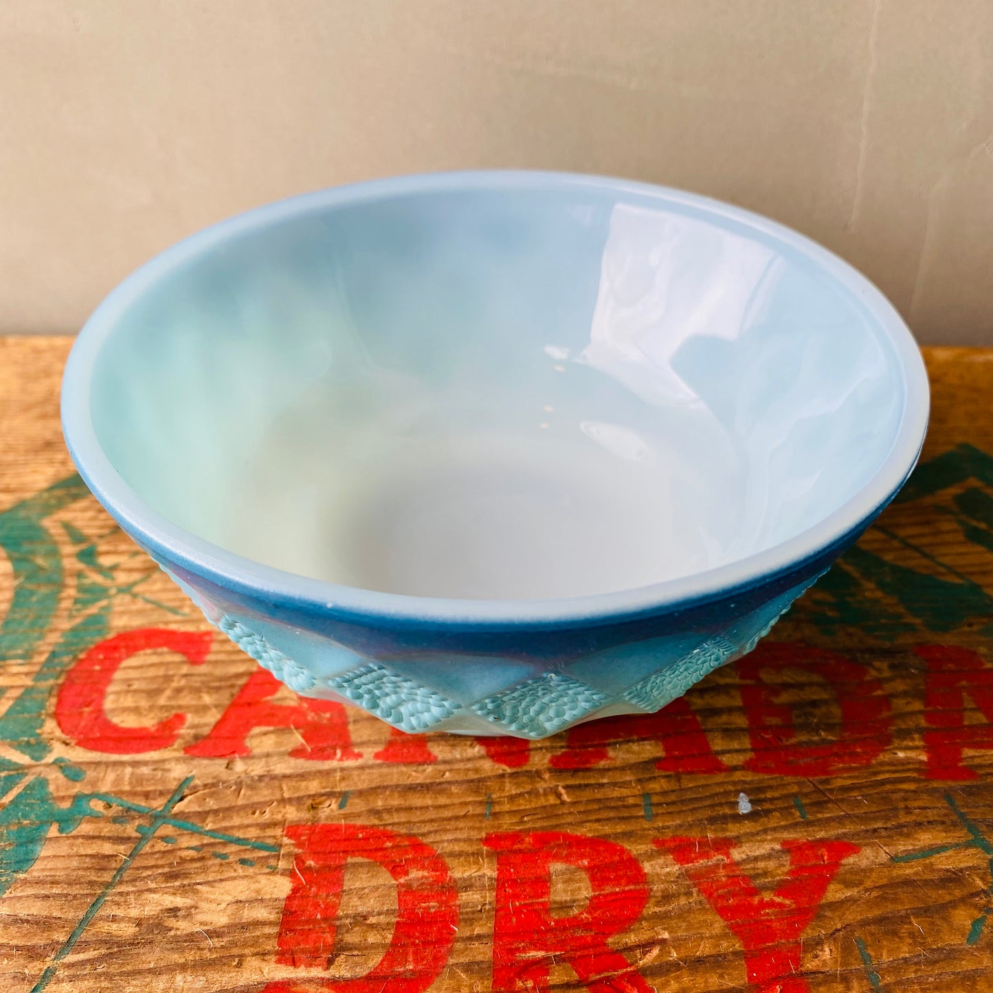 【1960-1976 USA vintage】Fire-King Kimberley cereal bowl