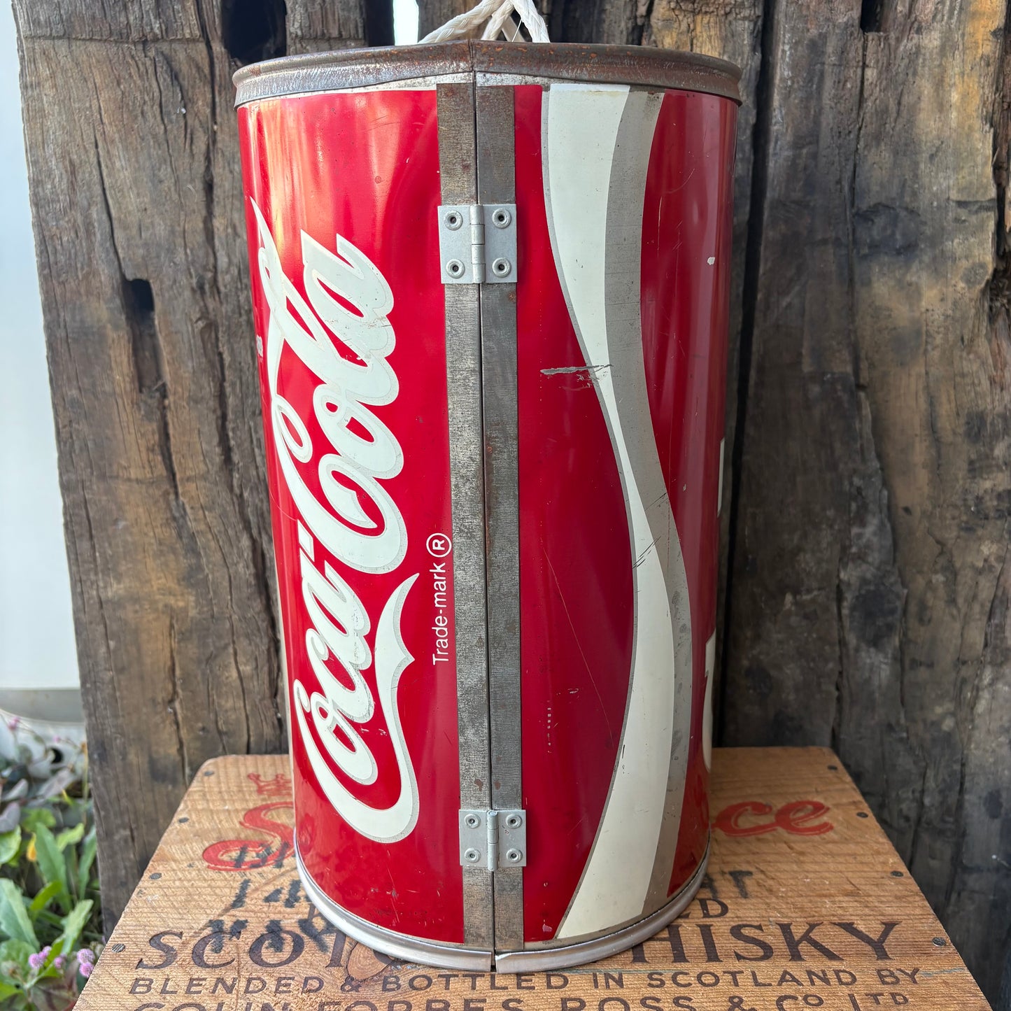 【1970s USA vintage】Coke Can cooler box