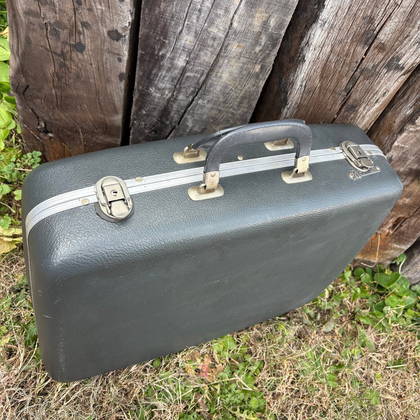 【1950s60s USA vintage】MONARCH Hard Suitcase