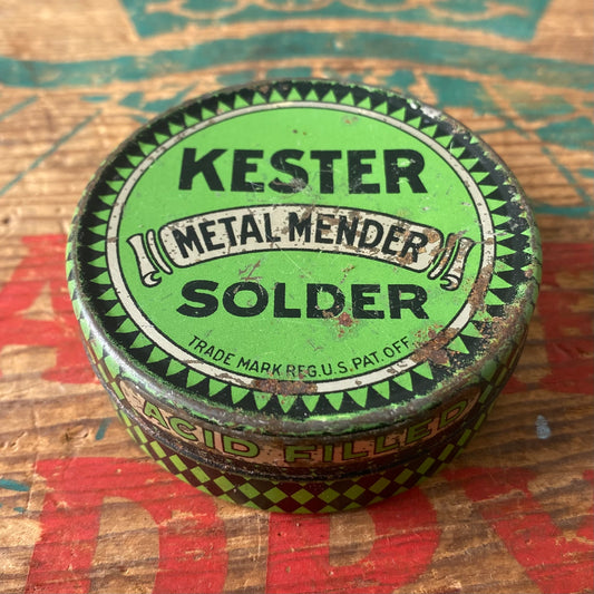 【1960s USA vintage】tin can KESTER