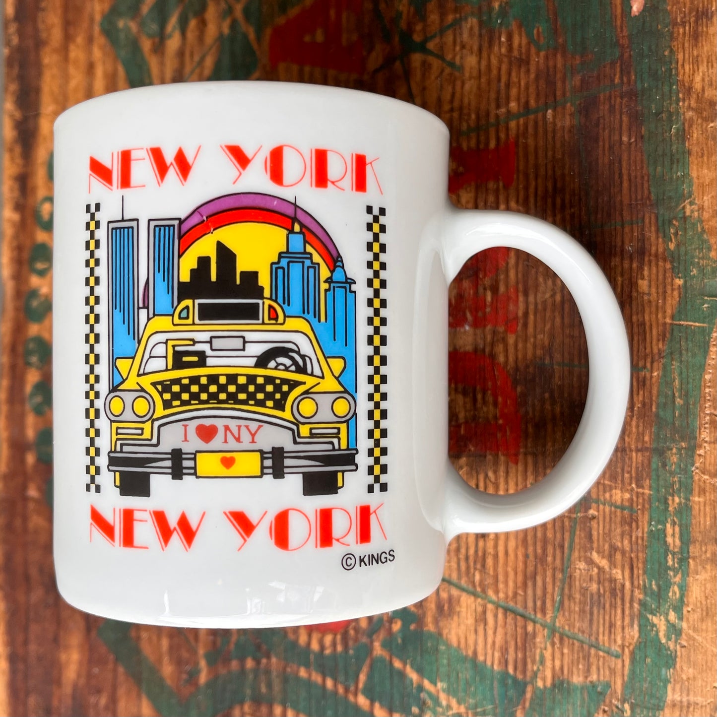 【USA vintage】NEW YORK Souvenir Mug