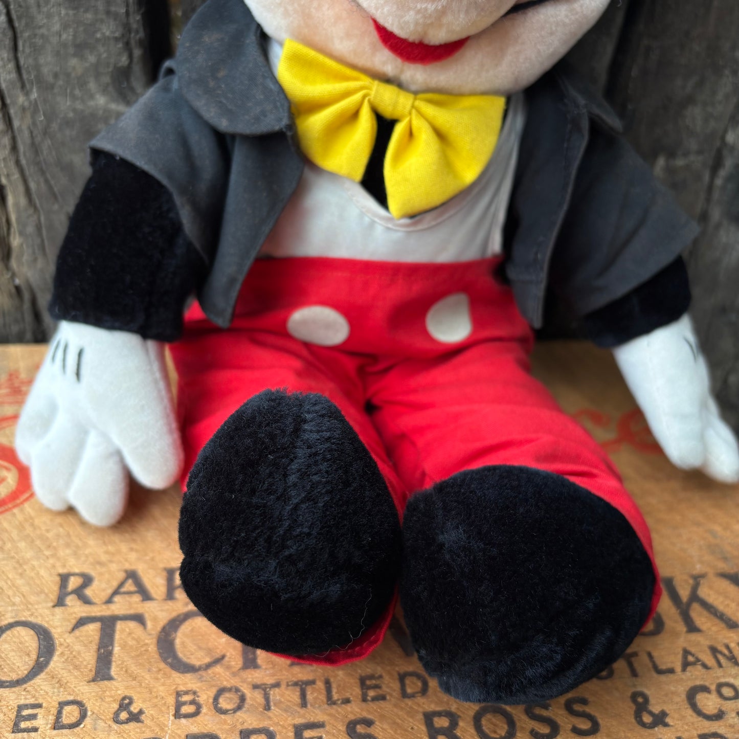 【1970s1980s Vintage】Mickey Mouse Plush