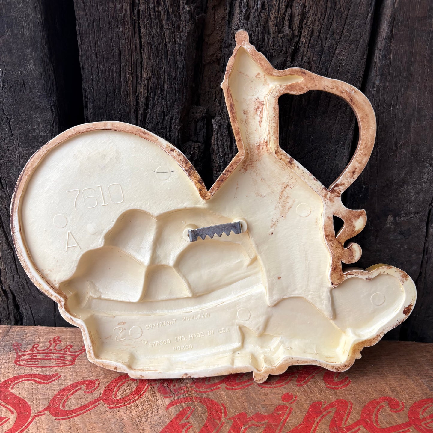 【1970s USA vintage】Homco Wall deco set