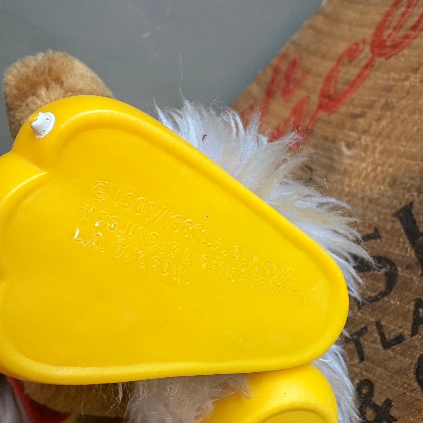 【1980s USA vintage】 LA Olympic “Eagle Sam” Plush Doll