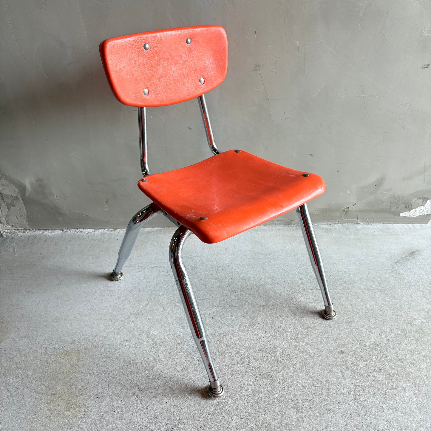 【USA vintage】VIRCO School Chair Orange