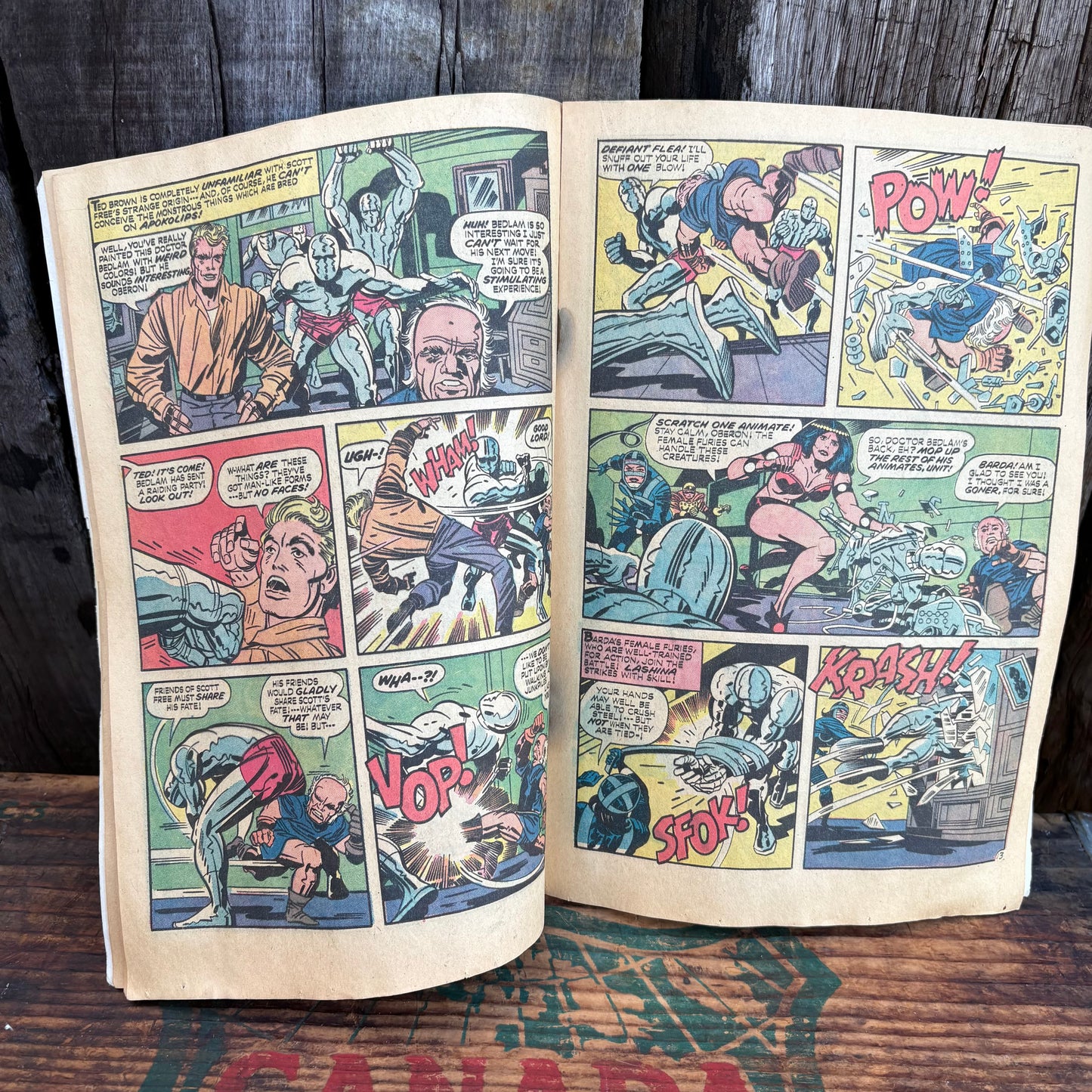 【1972 USA vintage】American comic MISTER MIRACLE