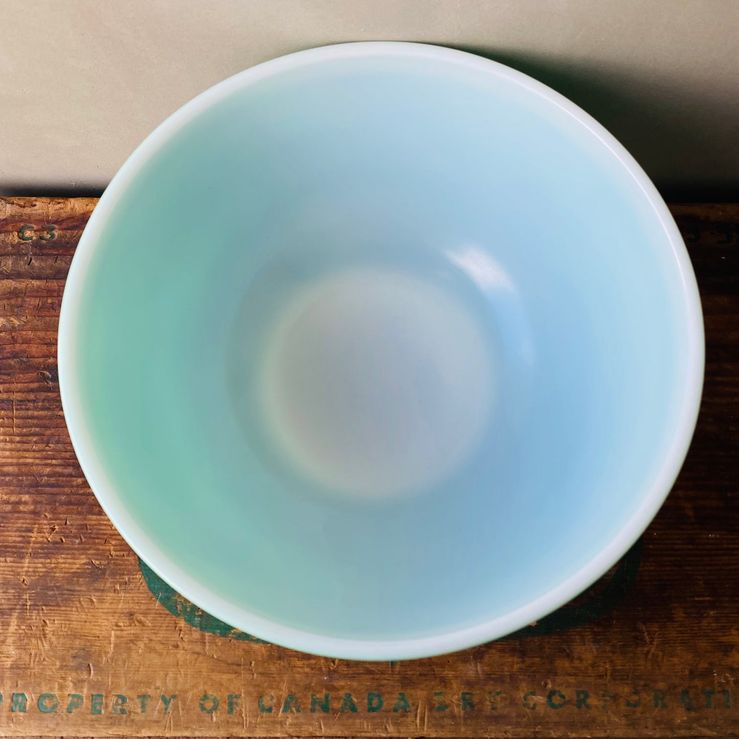 【1940s- USA vintage】PYREX MIXING BOWL グリーン