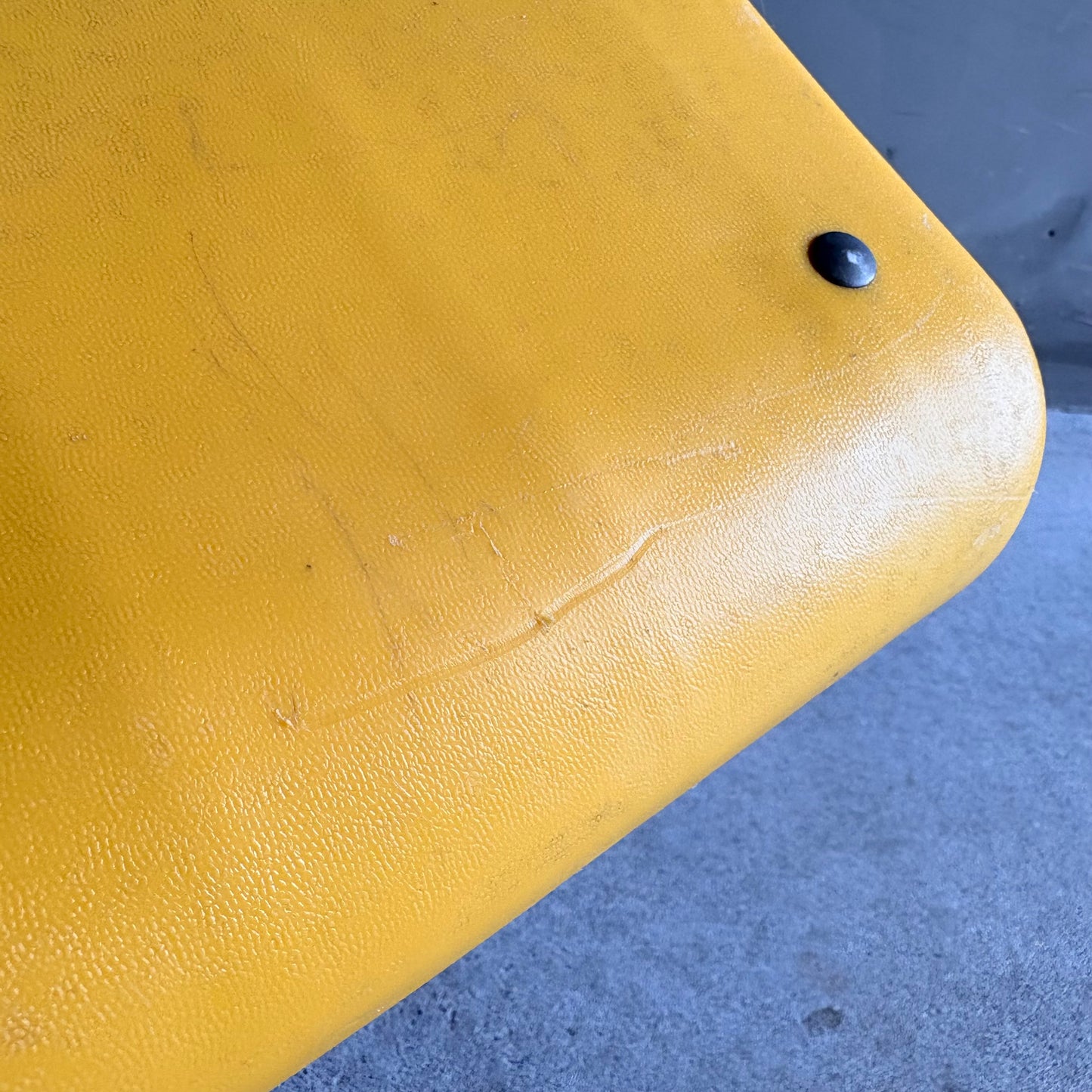 【USA vintage】VIRCO School Chair Yellow
