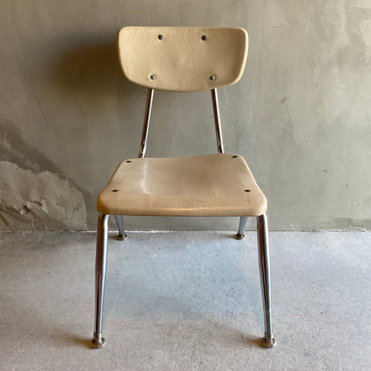 【USA vintage 】VIRCO kids chair white M