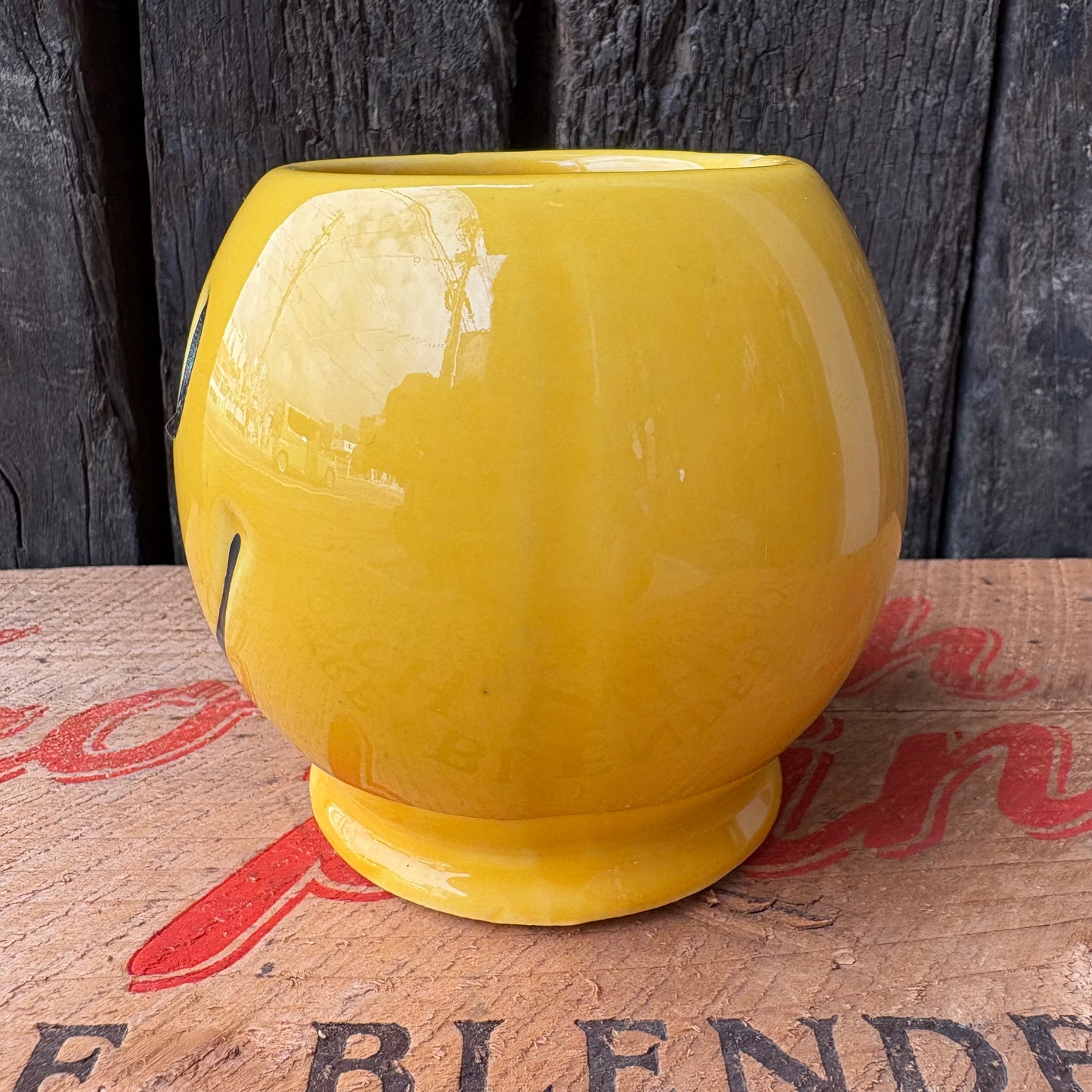 【1970s USA vintage】McCoy Smiley Face mugcup