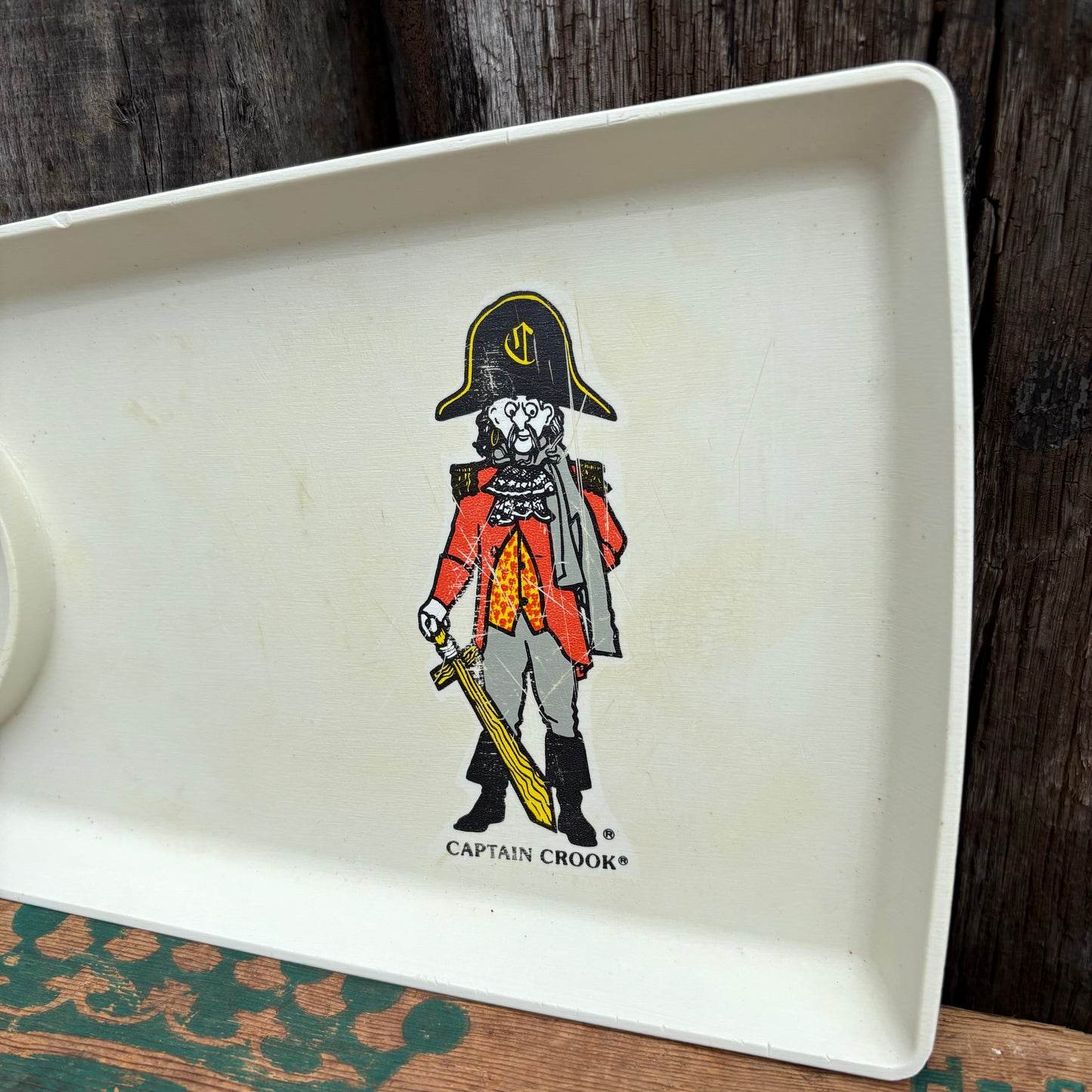 【1970s USA vintage】McDonald tray CAPTAIN CROOK