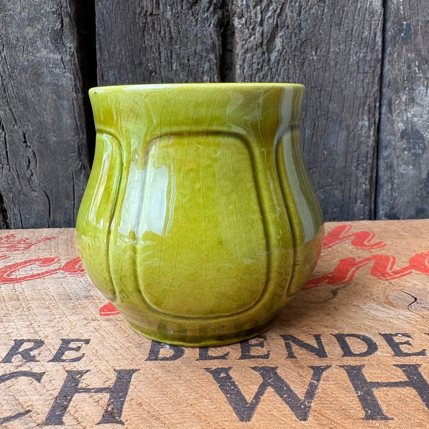 【USA vintage】Los Angeles Pottery Green Mug