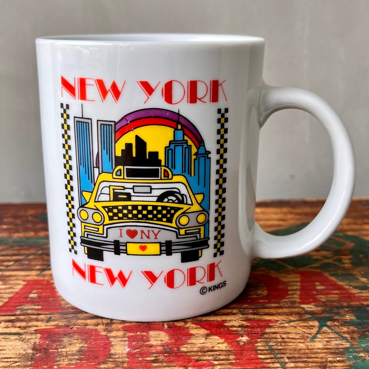 【USA vintage】NEW YORK Souvenir Mug