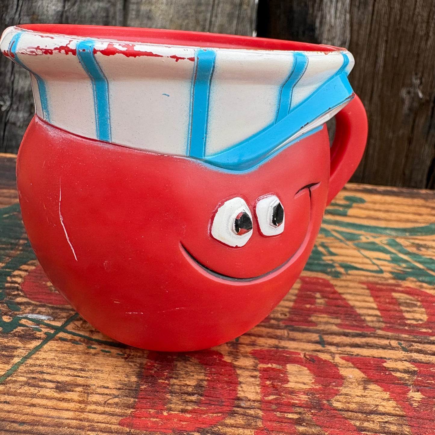 【1969 USA vintage】FunnyFace mug cup ChooChooCherry