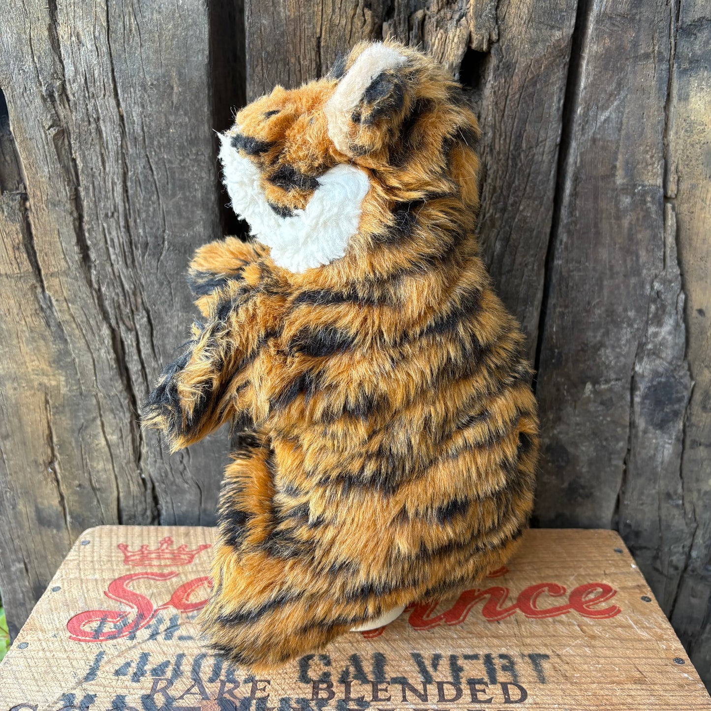 【1970s USA vintage】COUNTRY CRITTERS Tiger Puppet Toy