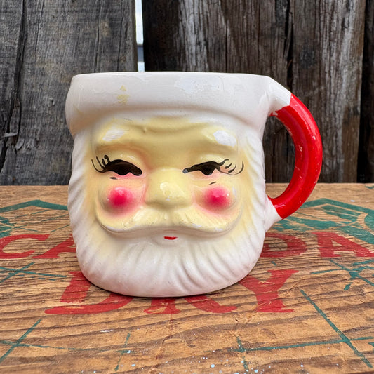 【1960s JAPAN vintage】Christmas Santa mug