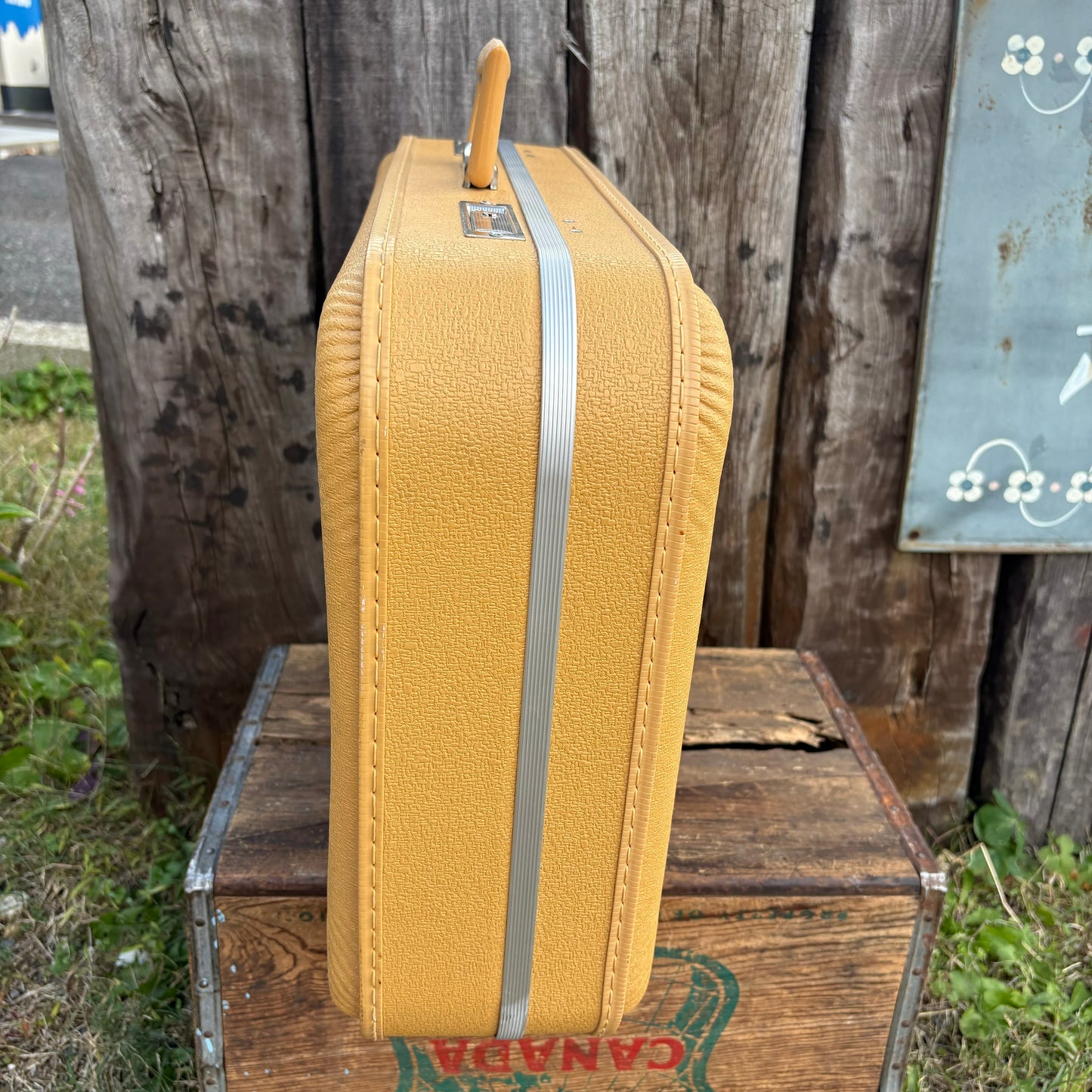 【1970s USA vintage】Trojan suit case