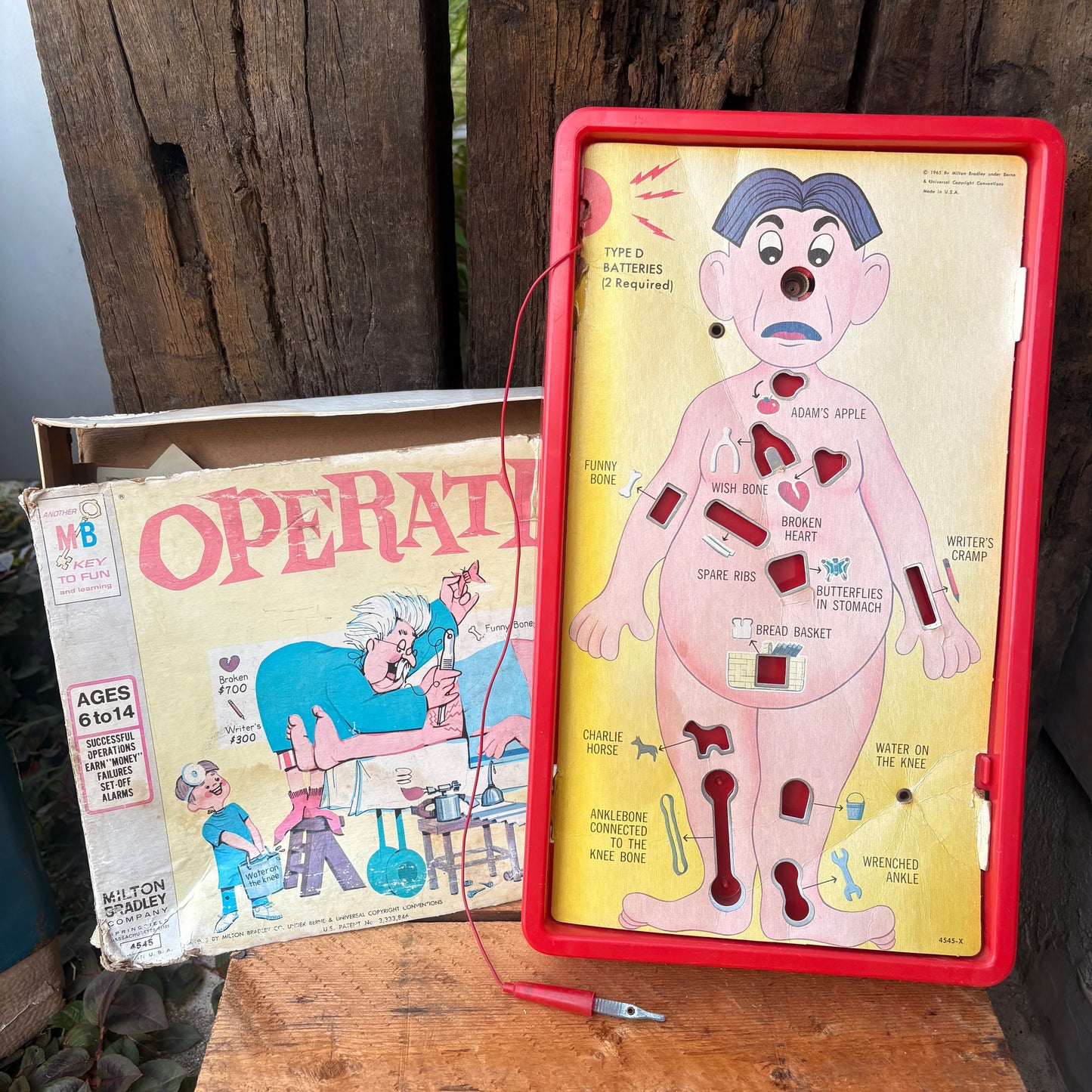【1965 USA vintage】operation board game