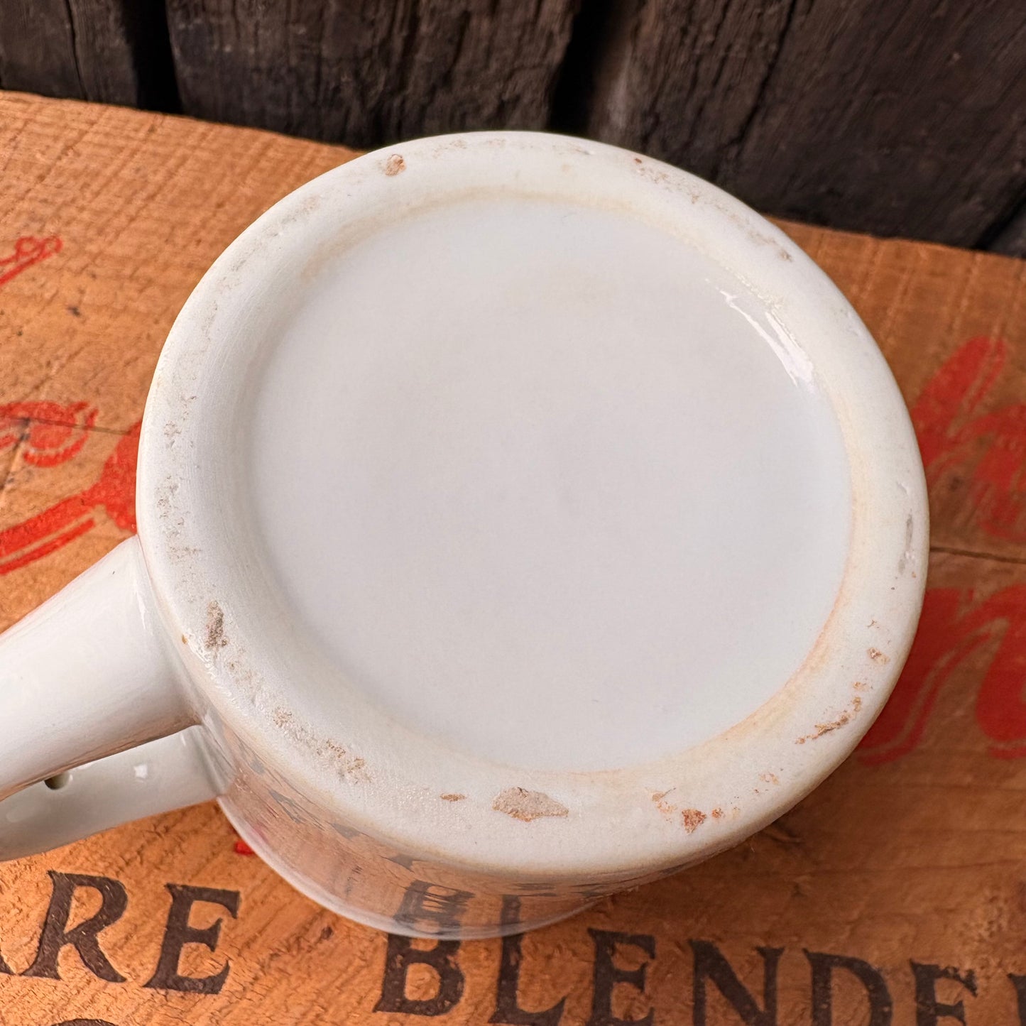 【USA vintage】 hand paint SNOOPY mugcup