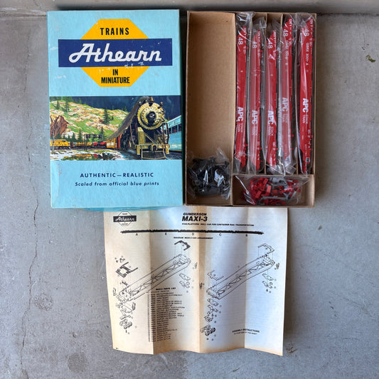 【USA vintage】Athearn APC STACK TRAIN 48’ Well Car HO Scale Kit