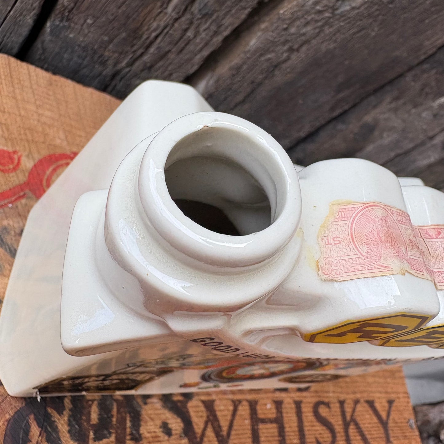 【1968 USA vintage】RENO WISKY BOTTLE