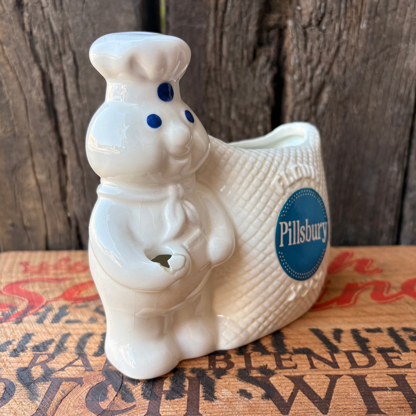 【00s】 Pillsbury Doughboy pen stand