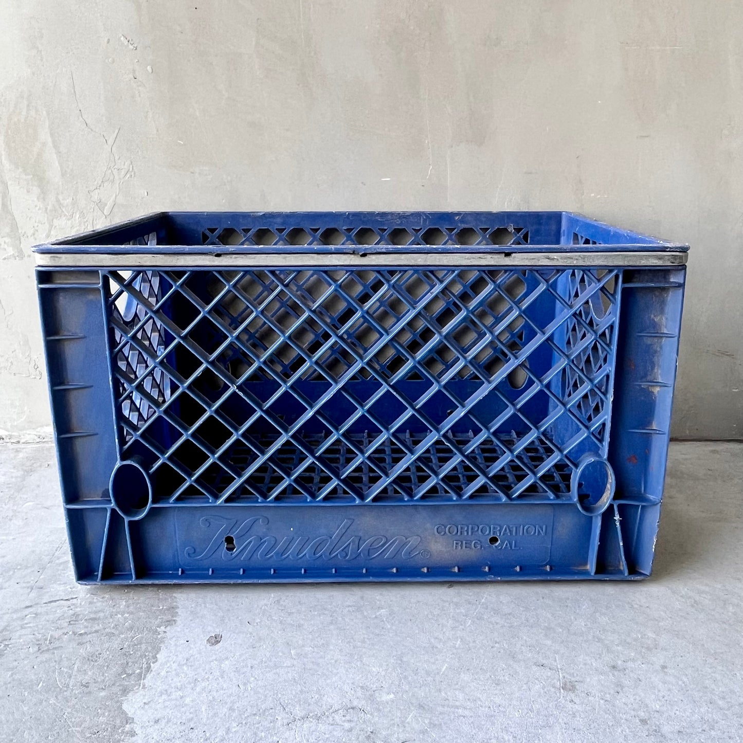 【USA vintage】Knudsen Milk Crate