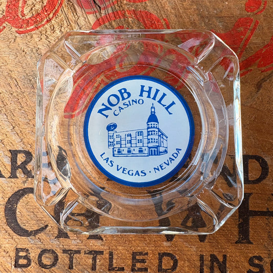 【USA vintage】advertising ashtray NOB HILLCASINO