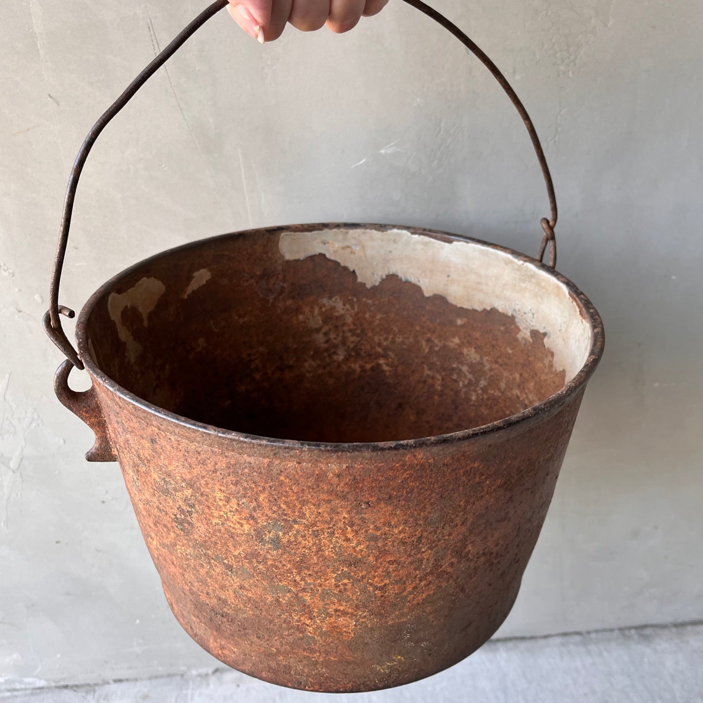 【USA vintage】Iron Bucket