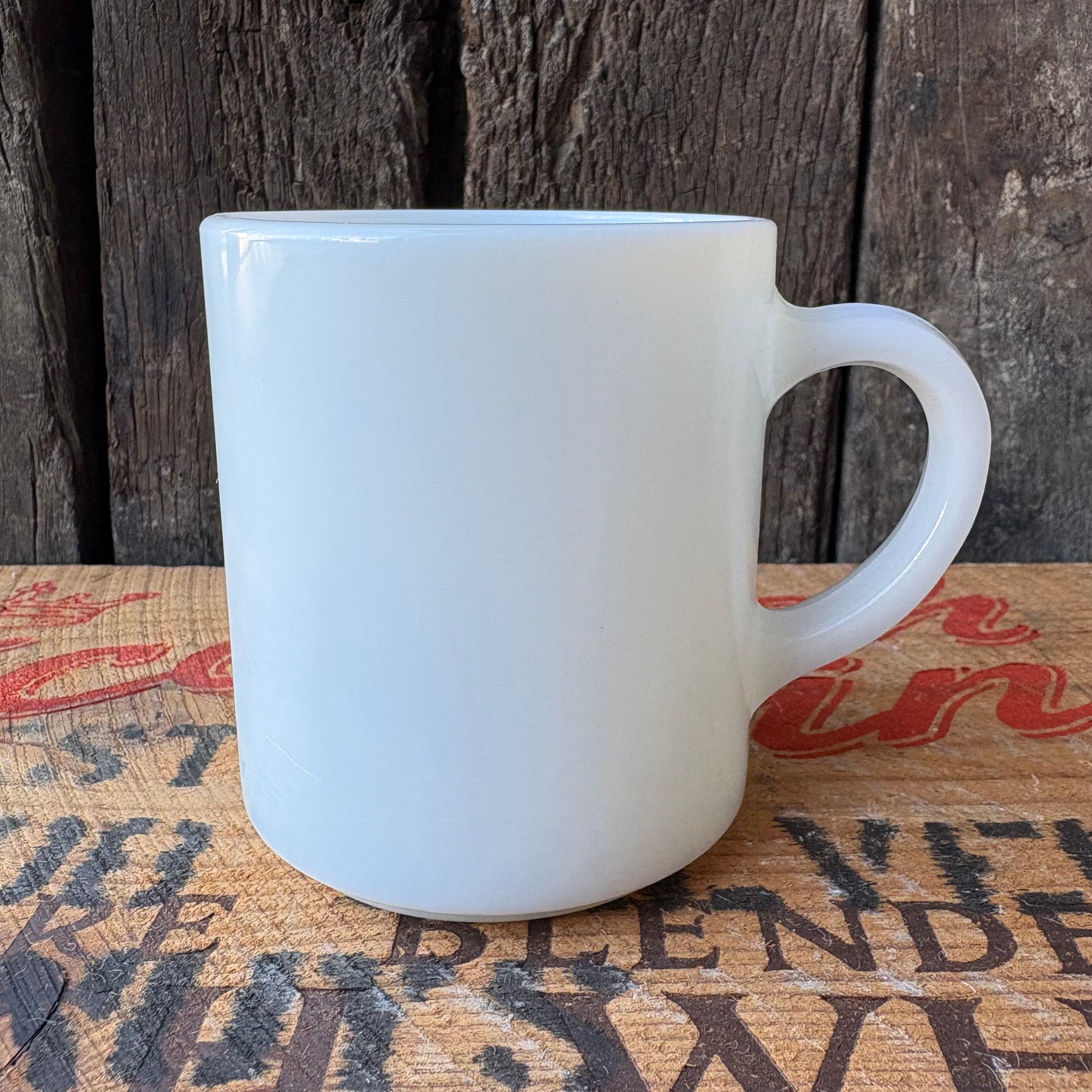 【USA vintage】HAZEL ATLAS mug cup White