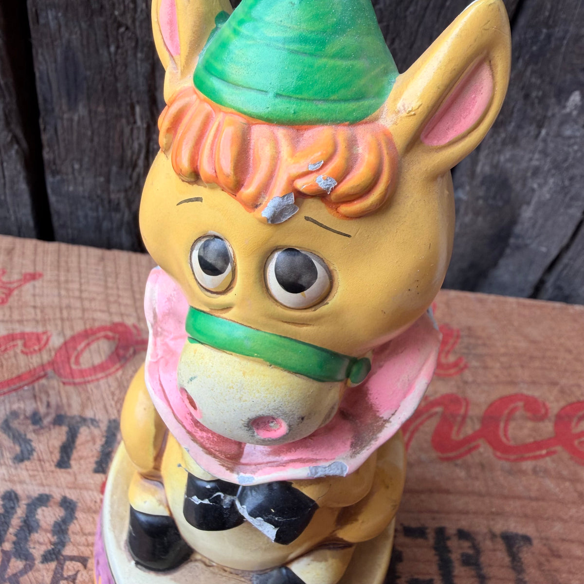 【Japan vintage】Circus Donkey Figurine
