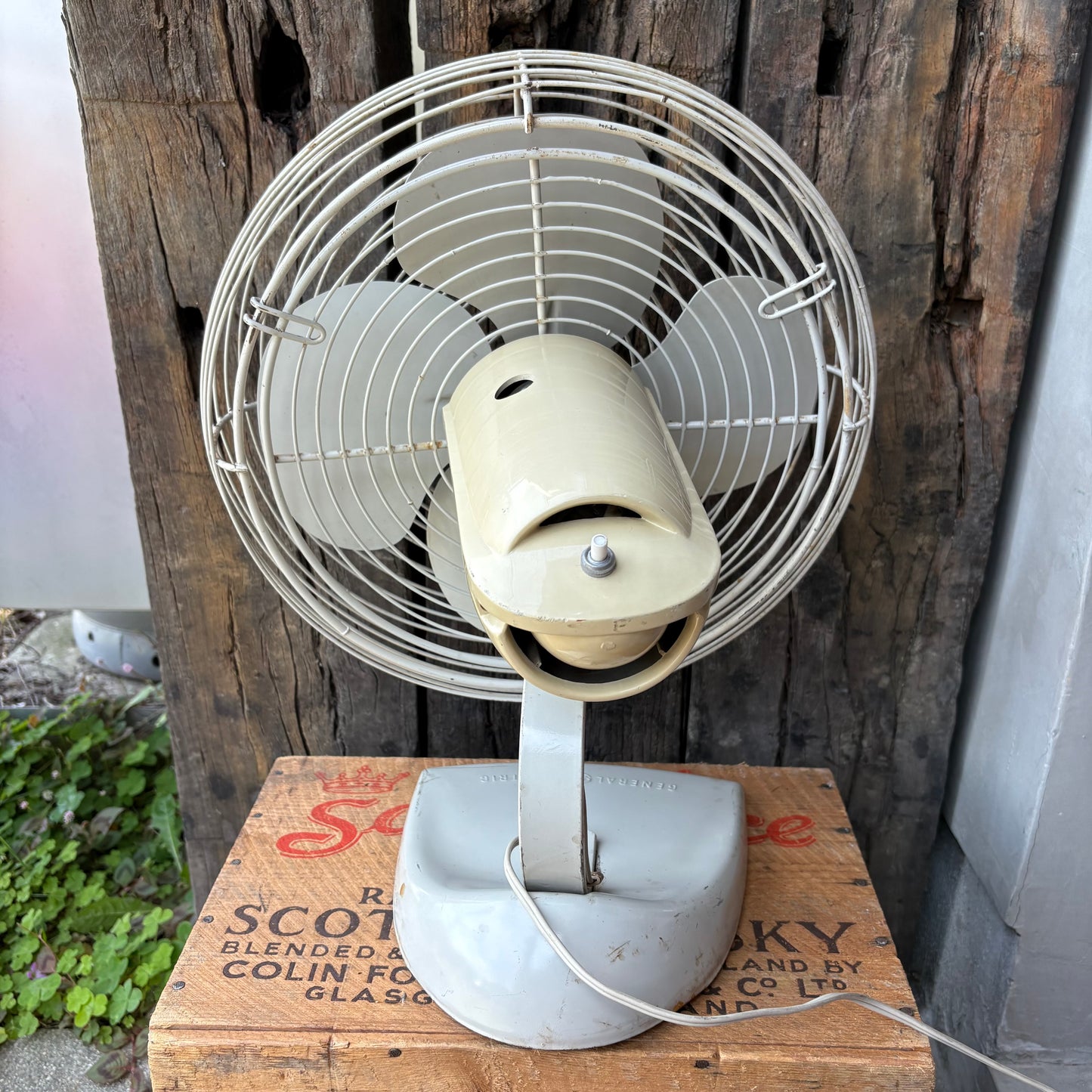 【1960s USA vintage】GENERAL ELECTRIC F12PG12 Fan