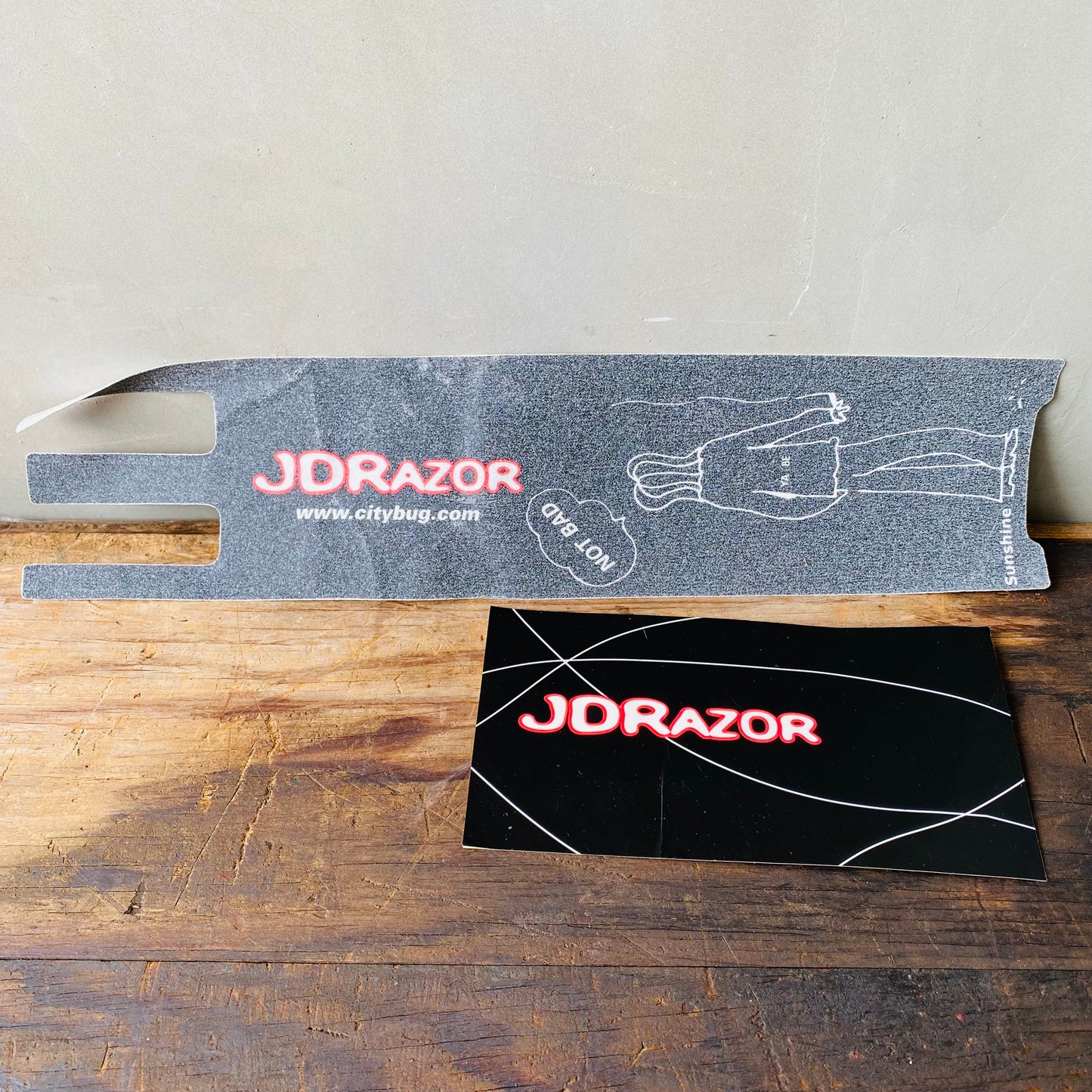 JD RAZOR kickboard deck tape NOT BAD