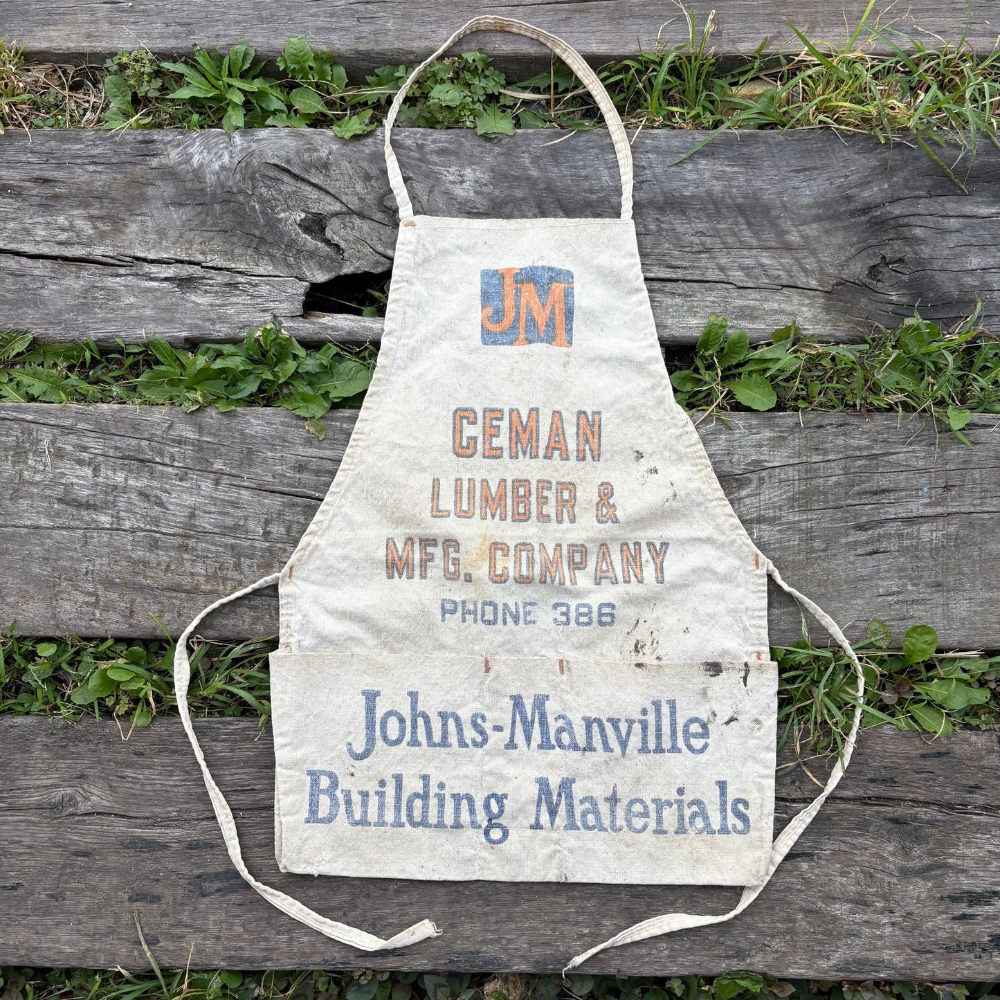 【1950s USA vintage】work apron