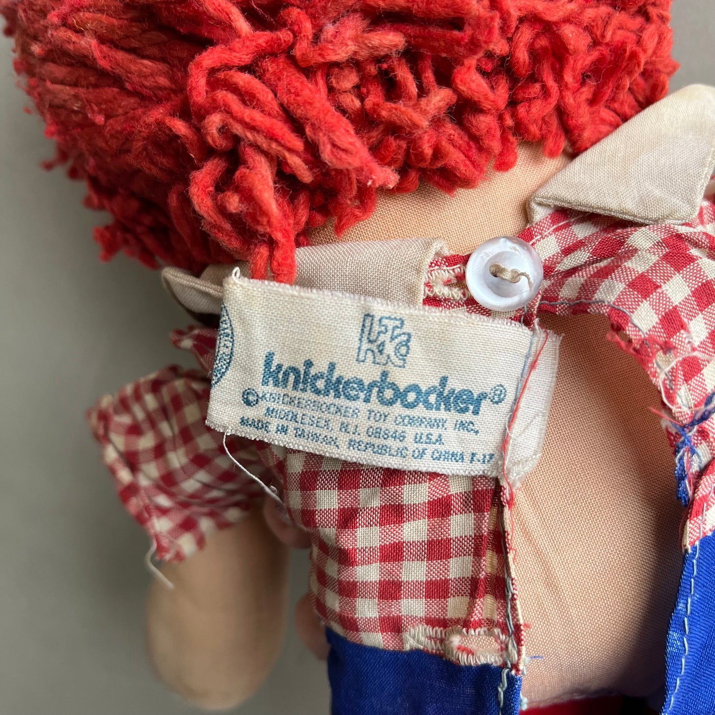 【USA vintage】Raggedy Andy Plush