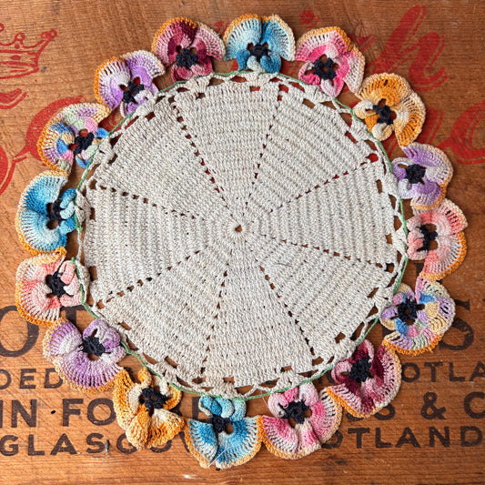 【USA vintage】 lace doily