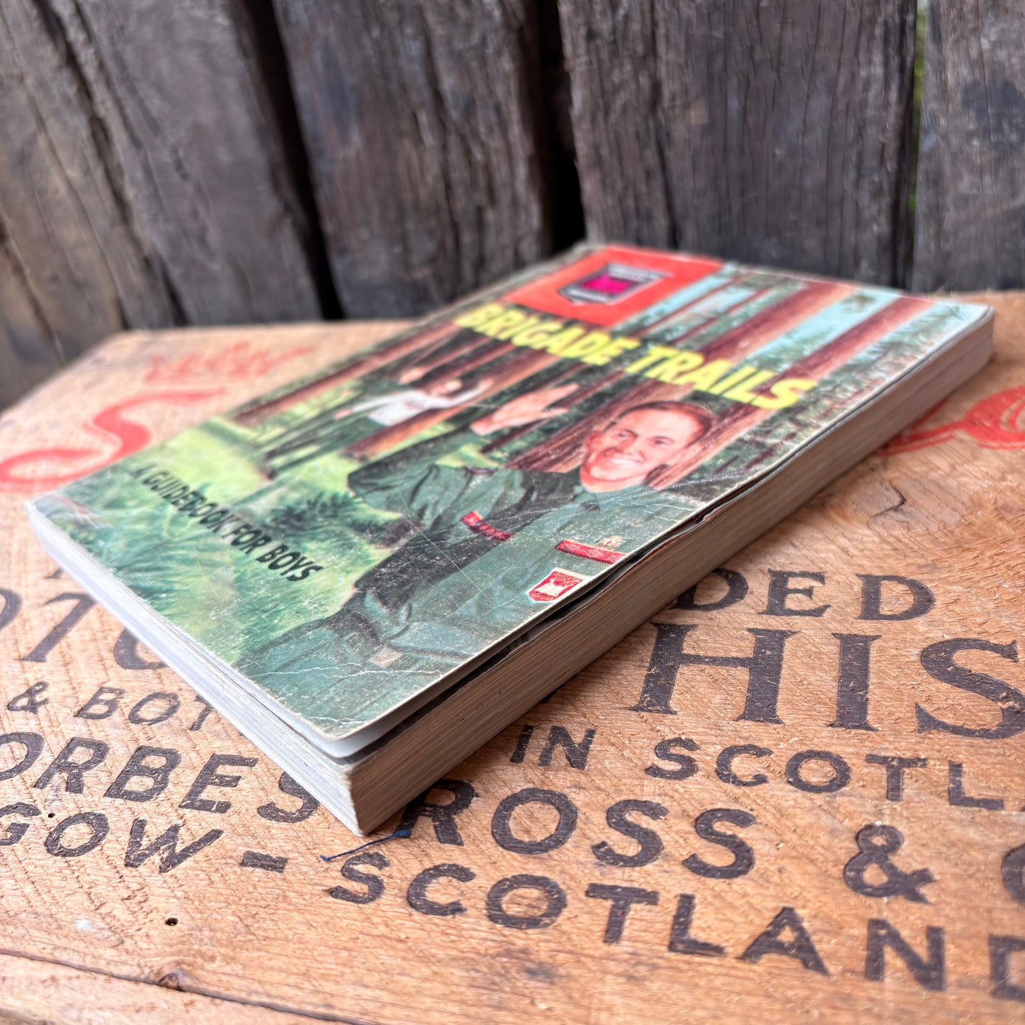 【1950s USA vintage】Christian Service Brigade BRIGADE TRAILS A Guidebook For Boys