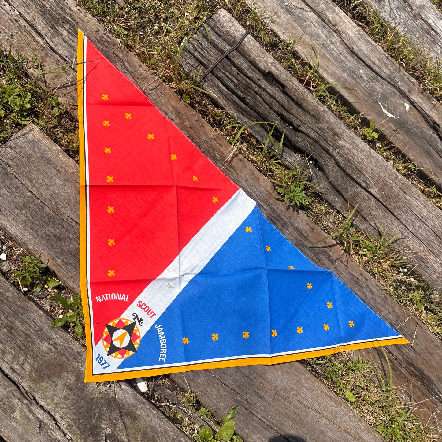 【1970s USA vintage】1977 National Scout Jamboree Bandana