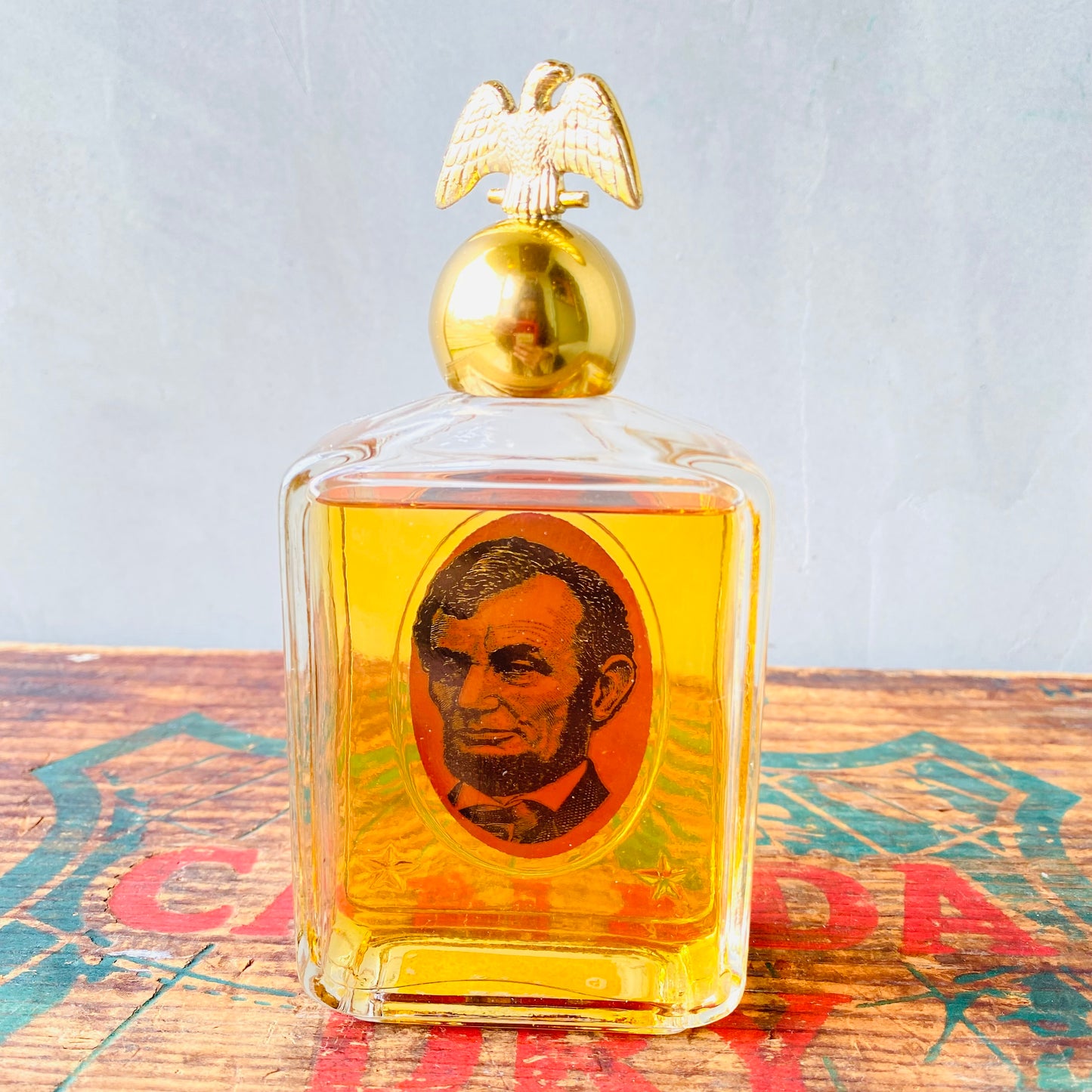 【USA vintage】AVON ABRAHAM LINCOLN bottle